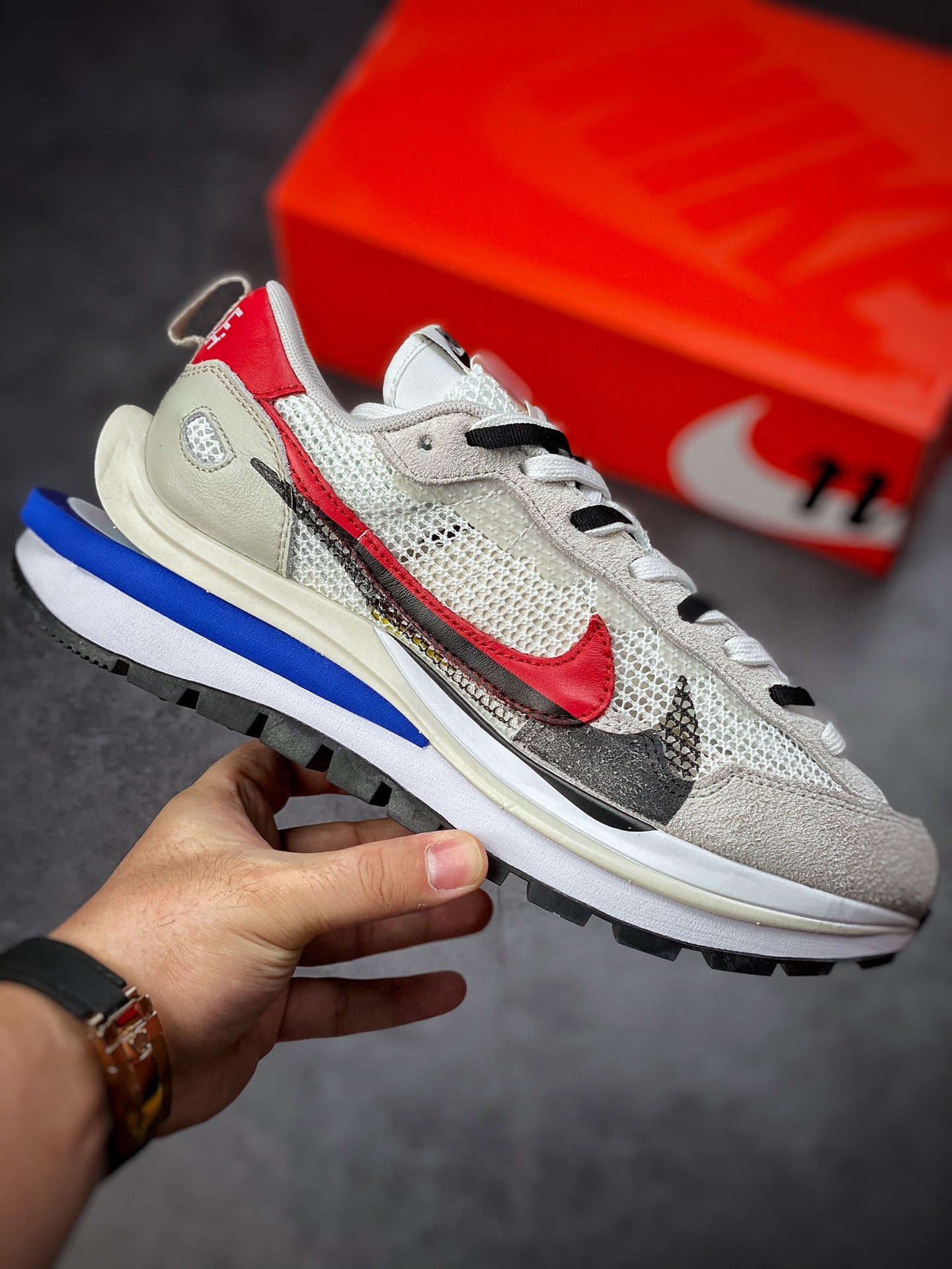 Sacai X Nike vaporWaffle Waffle Three Generations 3.0 catwalk blockbuster joint name