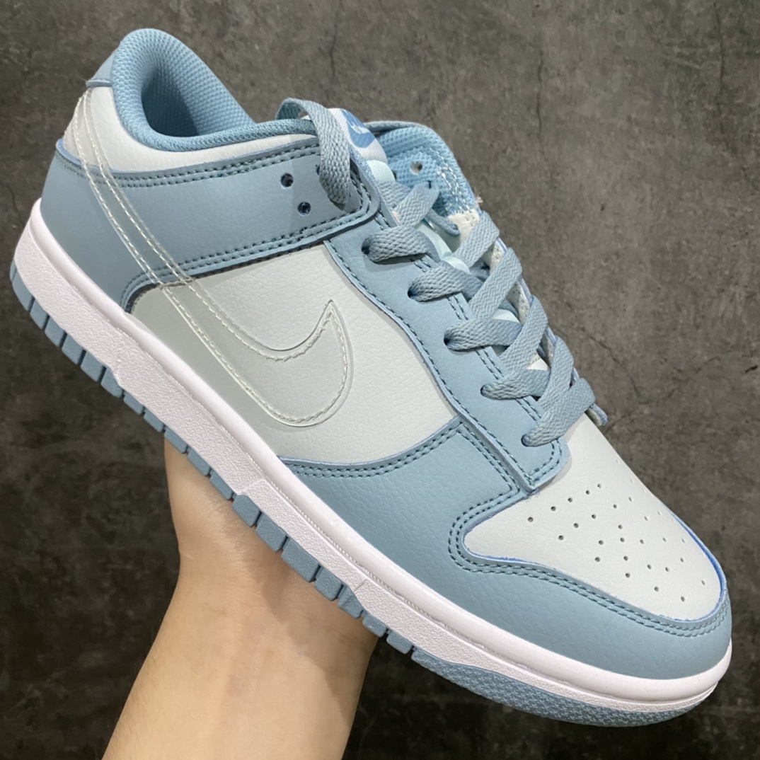 图片[3]-PK版本 Dunk Low \”TPU Swoosh Blue\” 蓝灰 复古耐磨 低帮休闲板鞋 货号：DH9765-401 #纯原生产线 独立开发 #独家原版原盒 原底原料 开模打造 #原厂织唛鞋标 高精密准度 #原楦原纸板开发 匹配原版98%以上 #后跟垫棉独家呈现 反口里弧度正确 #原厂鞋垫 背胶 后跟电绣针数 与正品一致 #原厂头层皮料 原厂车缝线 质感无敌 #皮料切割干净 无任何毛边 清洁度细节完美 尺码：35.5 36 36.5 37.5 38 38.5 39 40 40.5 41 42 42.5 43 44 44.5 45 46 47.5-选品中心