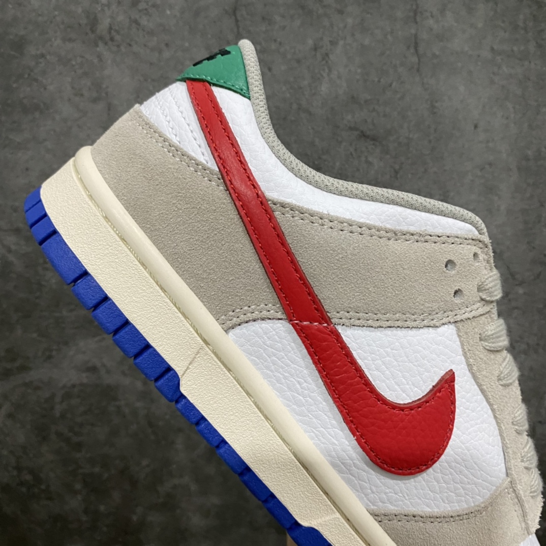 图片[7]-Z版纯原NK SB Dunk Low 白沙红 DV3497-001 独家原厂航空铝磨具打磨大底 鞋头坡度极致还原 原盒原配 圈内天花板工艺 原厂冲刀 超高清洁度 全鞋零毛边皮料切割 全套原楦原模倾力打造完美版型 采用原厂百宏鞋带以及原厂百宏织唛舌标 内标可供原厂几率过验 原厂中底布黄色点胶 原厂中底布拉帮走线遵循公司‼️ 尺码：36 36.5 37.5 38 38.5 39 40 40.5 41 42 42.5 43 44 44.5 45 46-选品中心