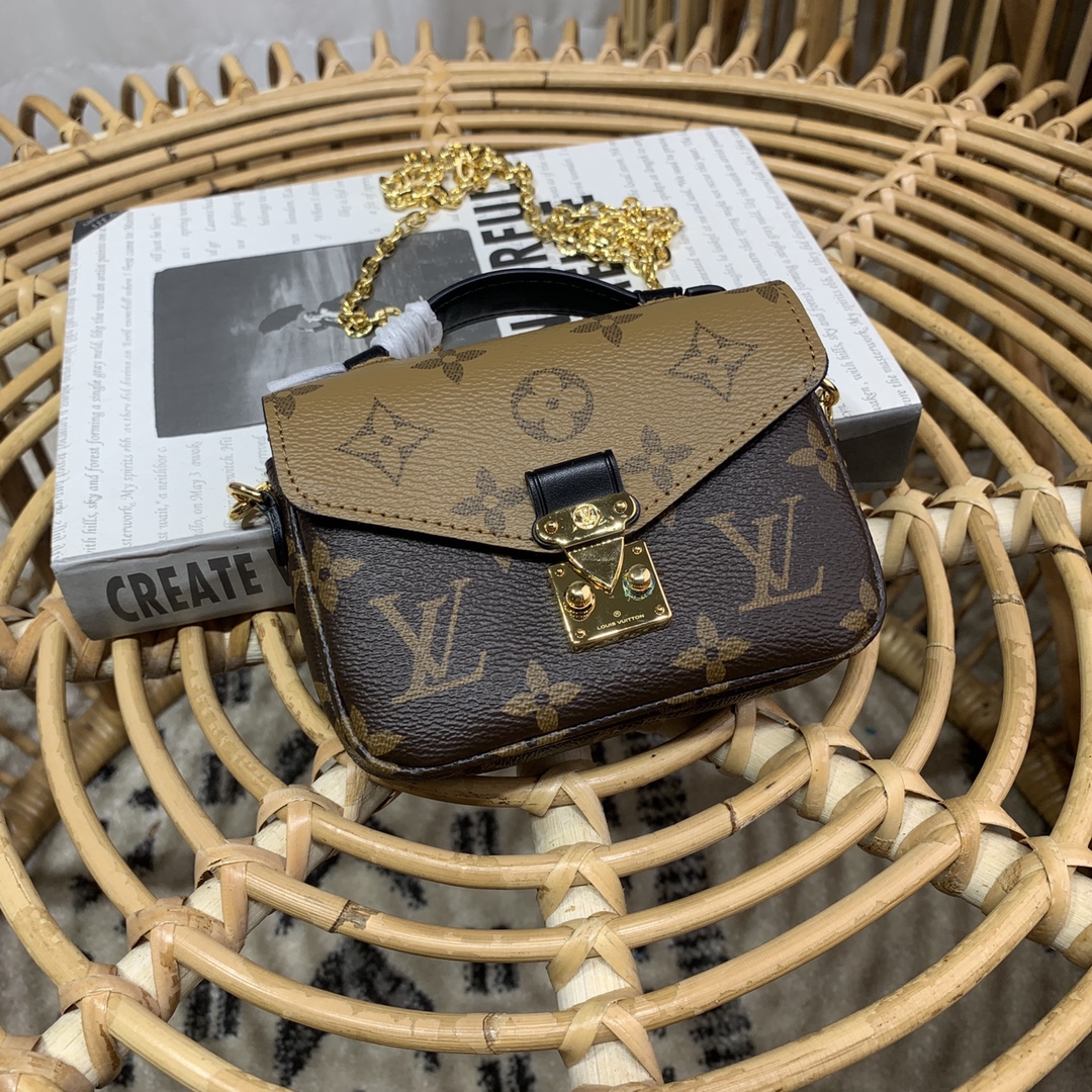Louis Vuitton LV Pochette MeTis Handbags Crossbody & Shoulder Bags Supplier in China
 Monogram Reverse Canvas Chains M80311