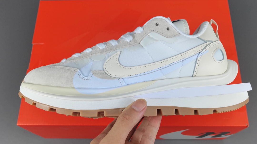 [Air Force Series][Sprinkling Vegetables 3.0] SacaixNiKeVaporWaffleWhiteandGum