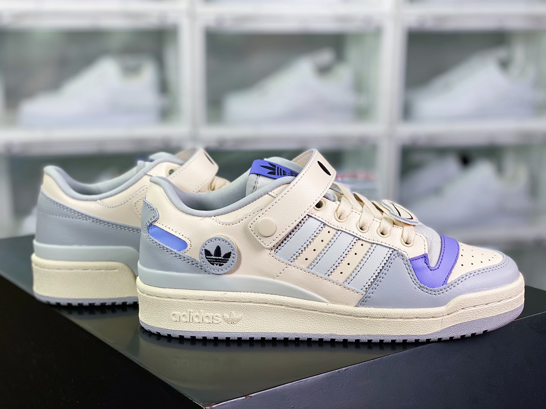 [Adidas Originals Series]Adidas Clover OriginalsForum84Low Rome series velcro
