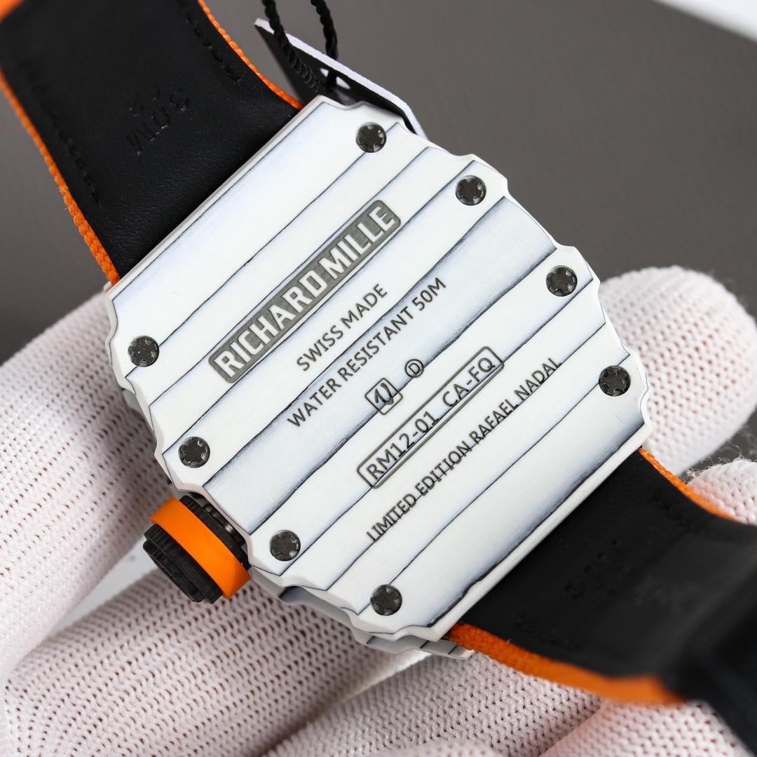 ［理查德米勒］RM12-01 NTPT陀飞轮非凡运动镂空流线型腕表