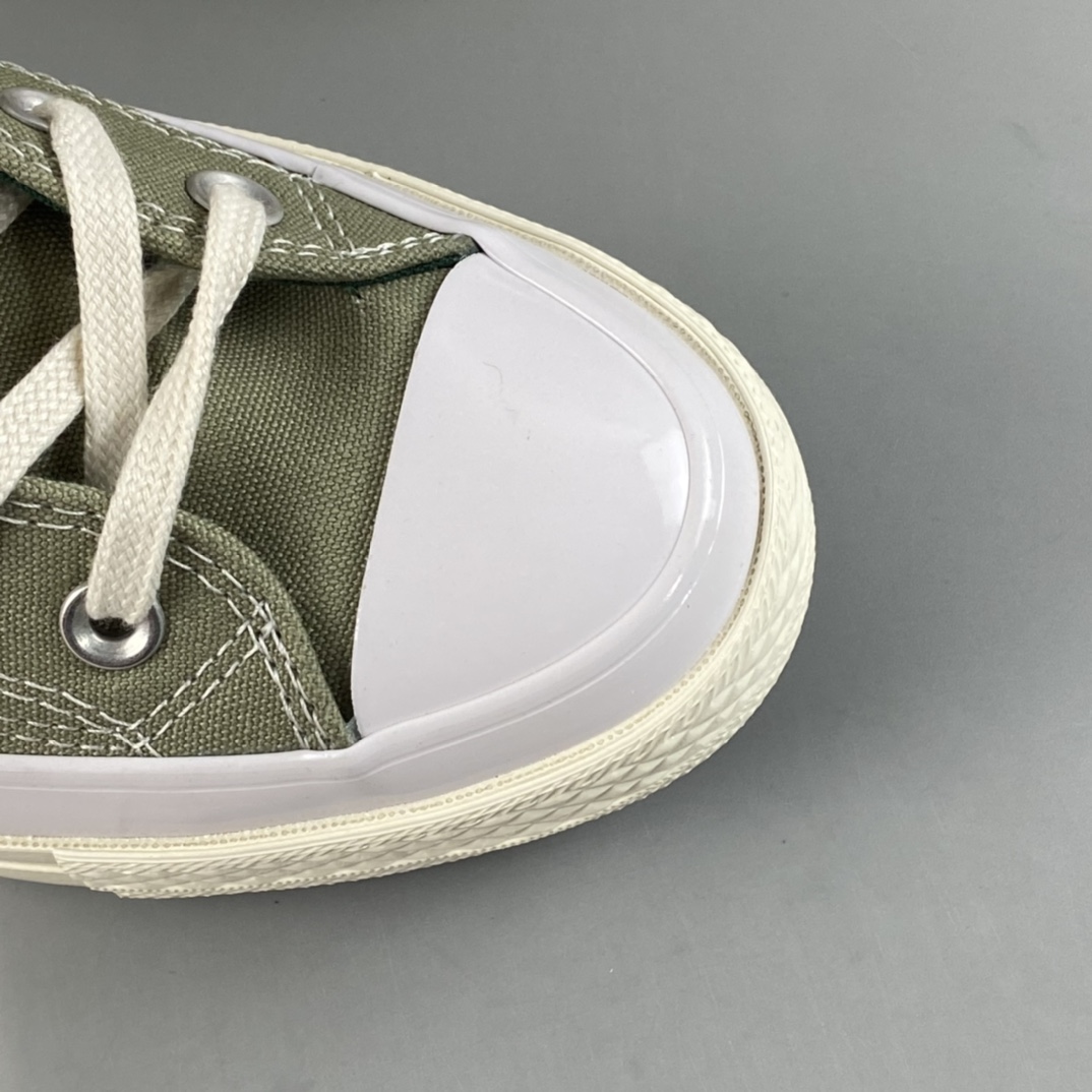 Converse Chuck 70s Converse new matcha green color matching high-top casual board shoes A00726C