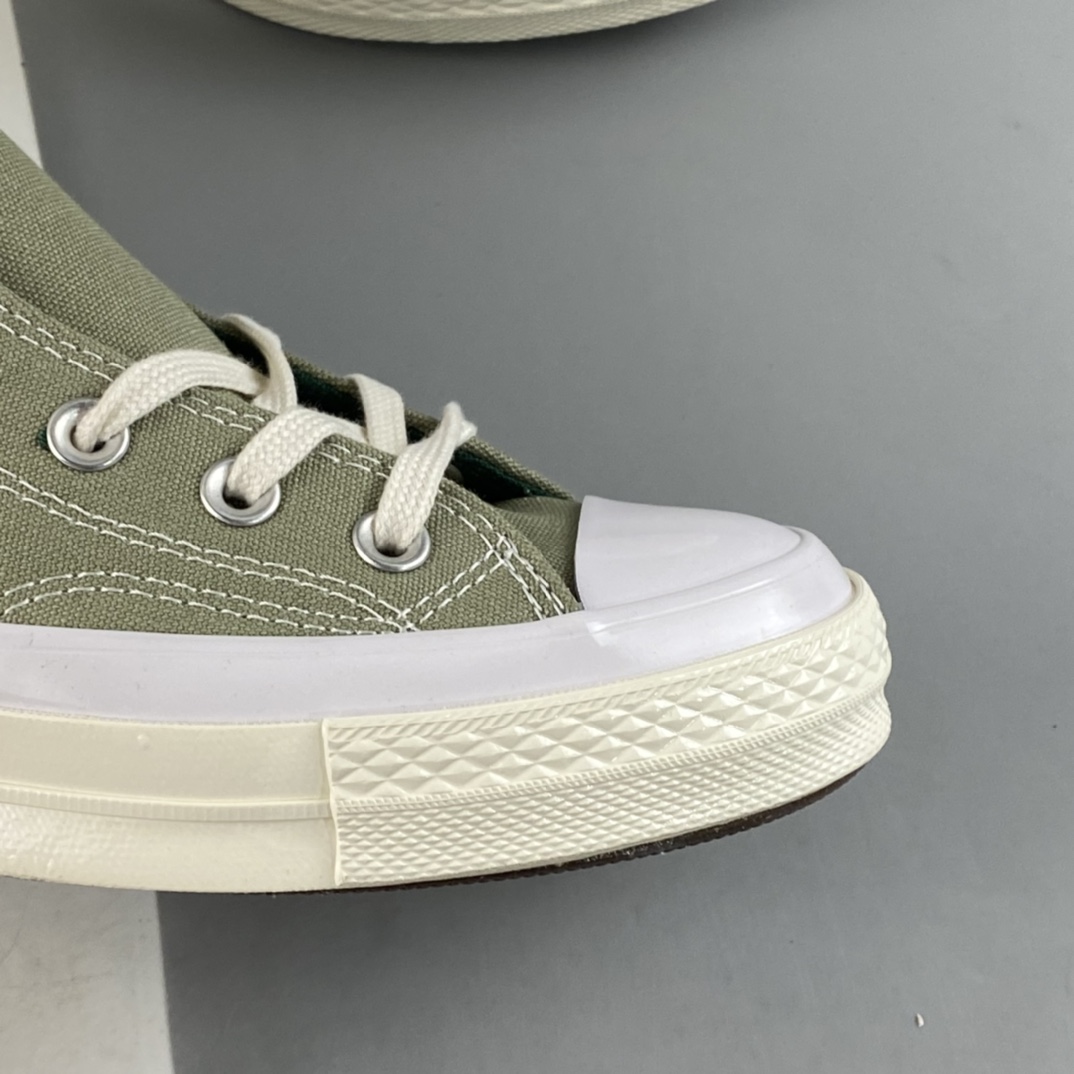 Converse Chuck 70s Converse new matcha green color matching high-top casual board shoes A00726C