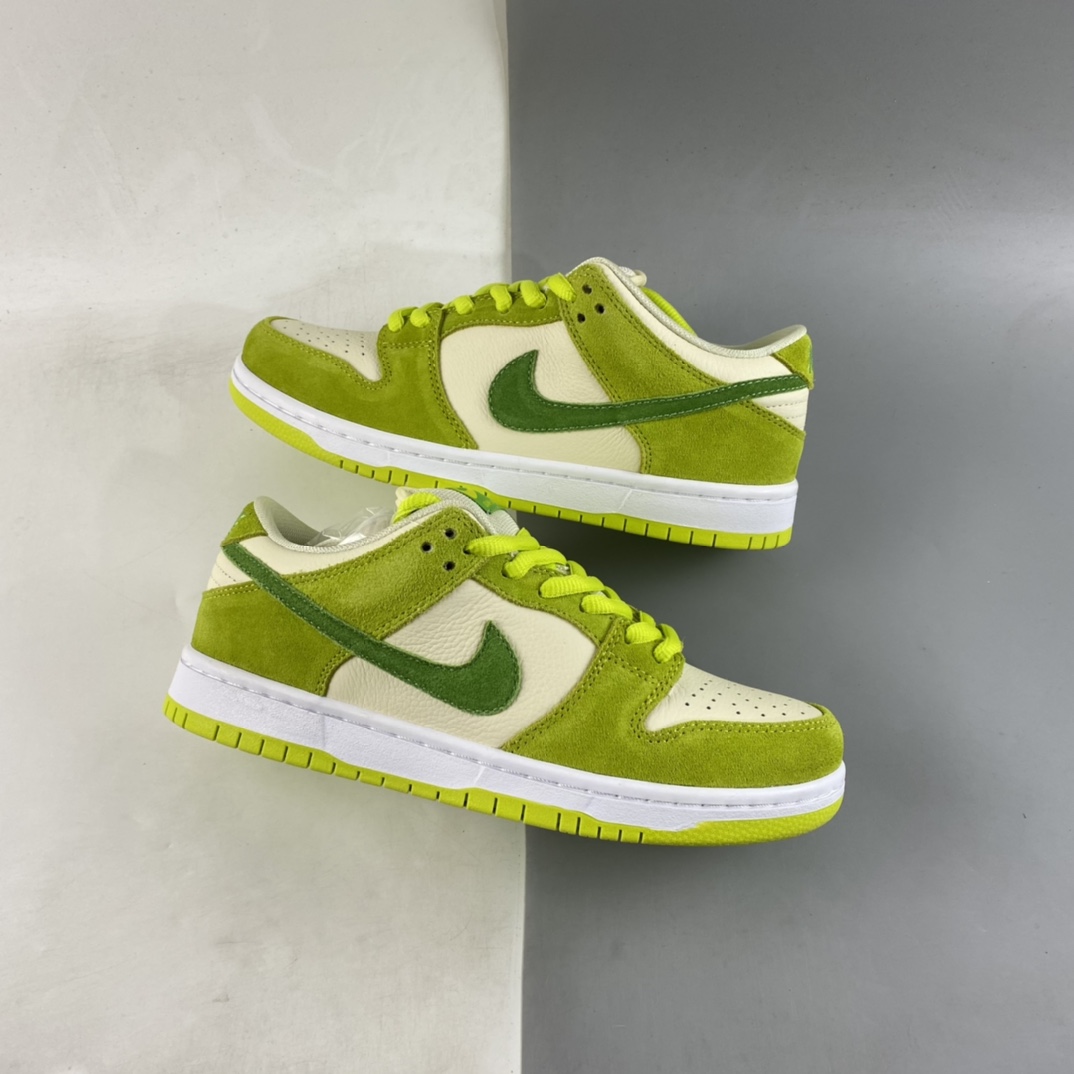 P300  Nike SB Dunk Low ”Green Apple” 苹果绿 SB低帮运动休闲板鞋 DM0807-300