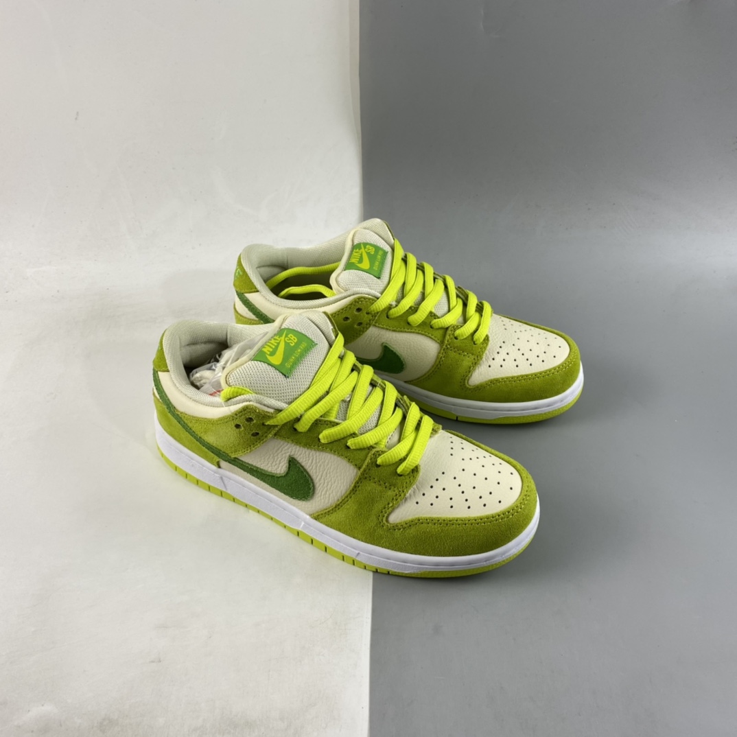 P300  Nike SB Dunk Low ”Green Apple” 苹果绿 SB低帮运动休闲板鞋 DM0807-300