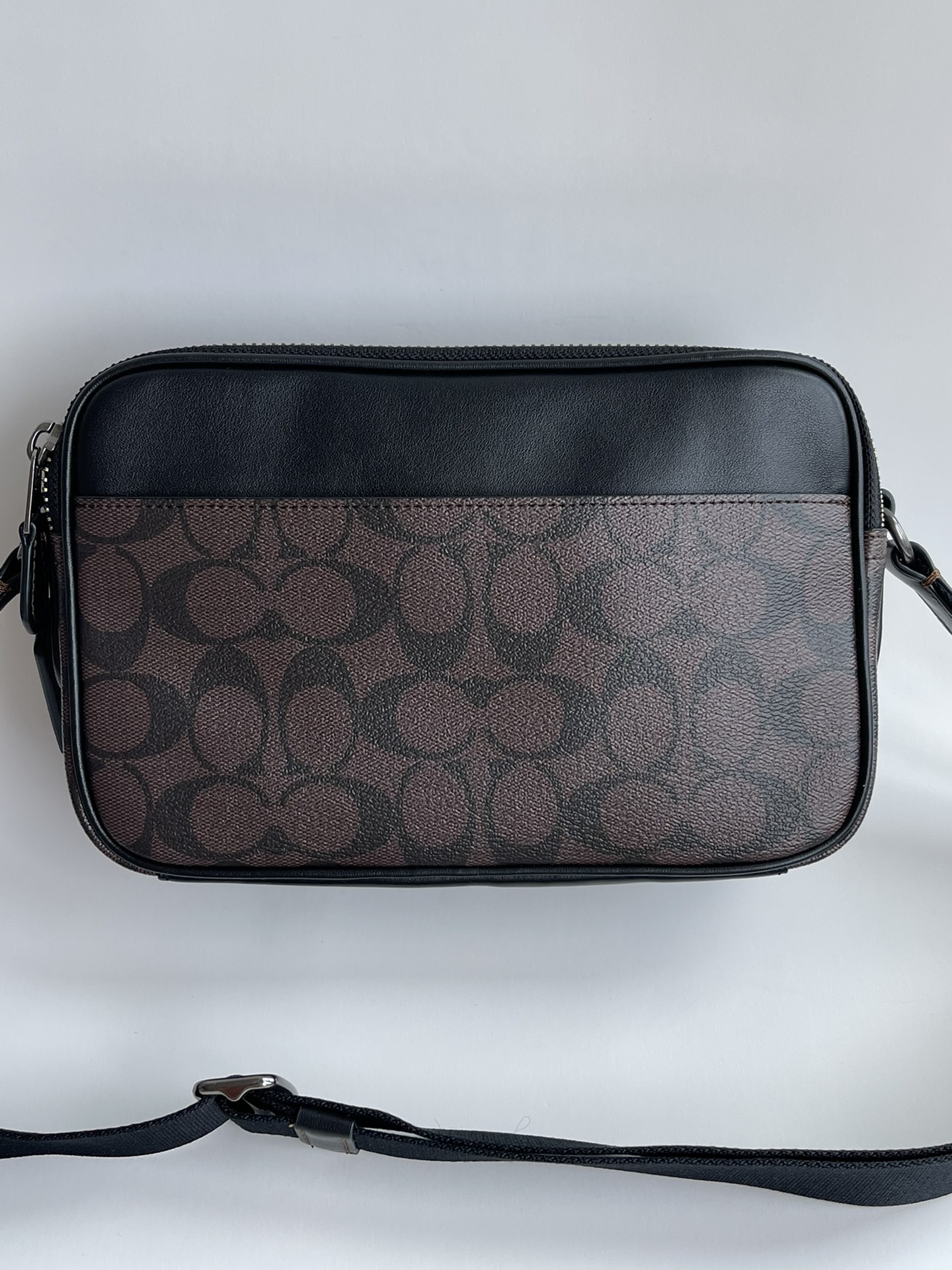 Coach ～纯原 COACH C9965蔻驰 2022新款相机包 COACH 蔻驰 男士双拉链单肩背斜挎包