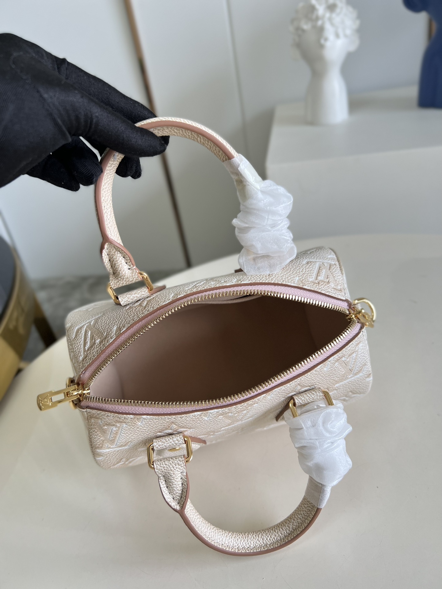 路易威登 Louis Vuitton 高定典藏经典高奢皮具手袋托特包斜挎包女包 #4445D85E 8