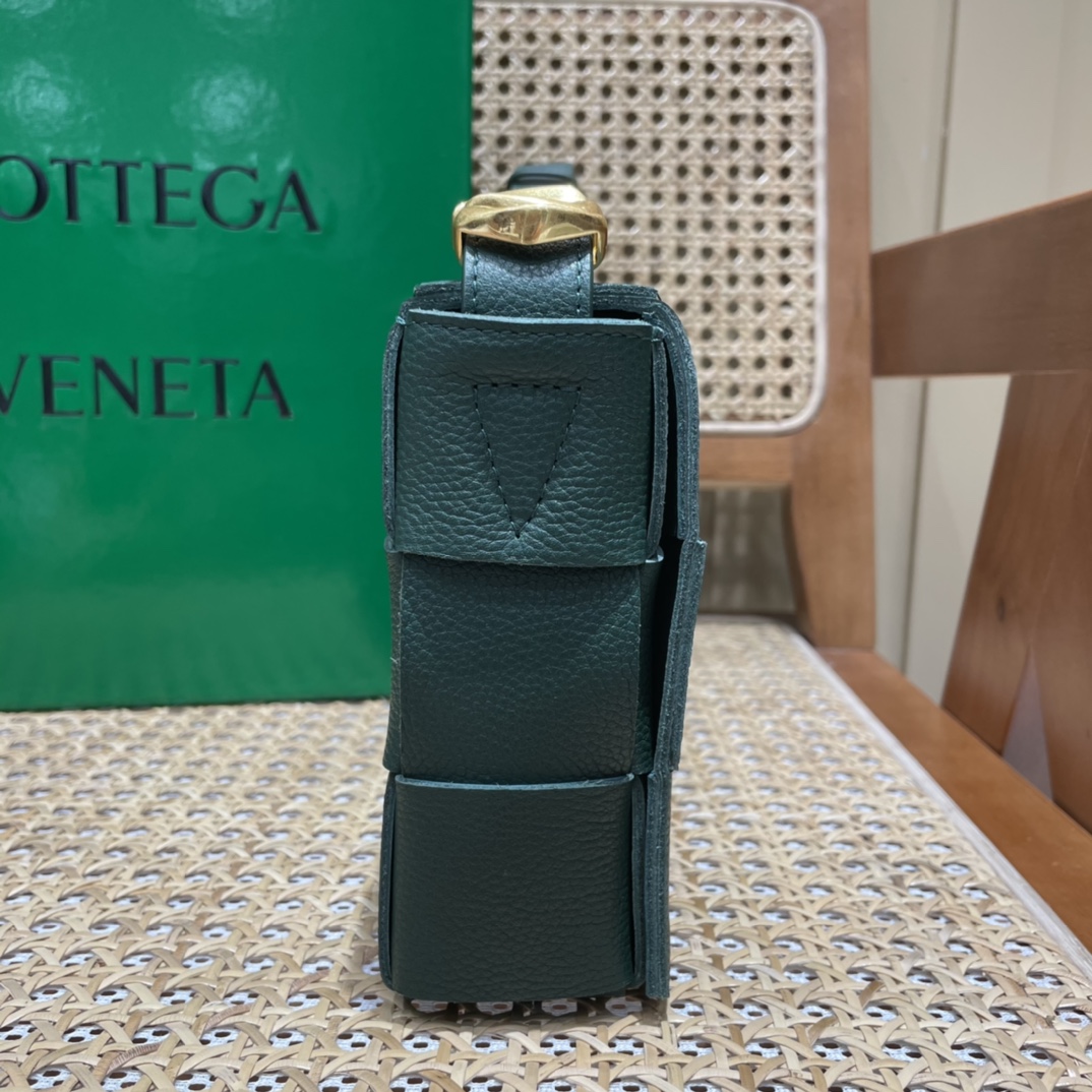 Bottega Veneta CASSETTE 23CM BAG 666870雨树绿