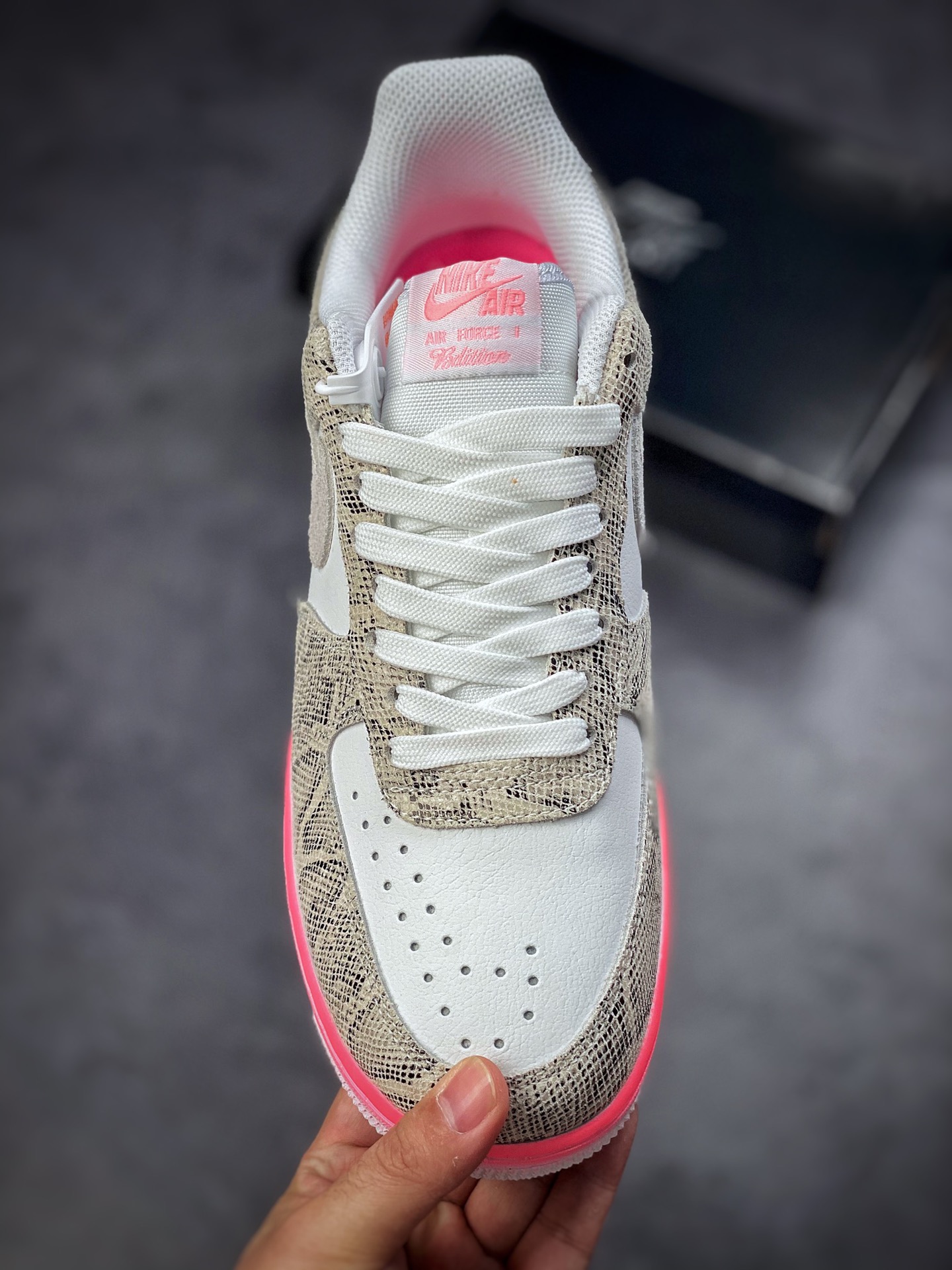 180 Nike Air Force 1 Low 07 白粉蛇纹 DV1031-030