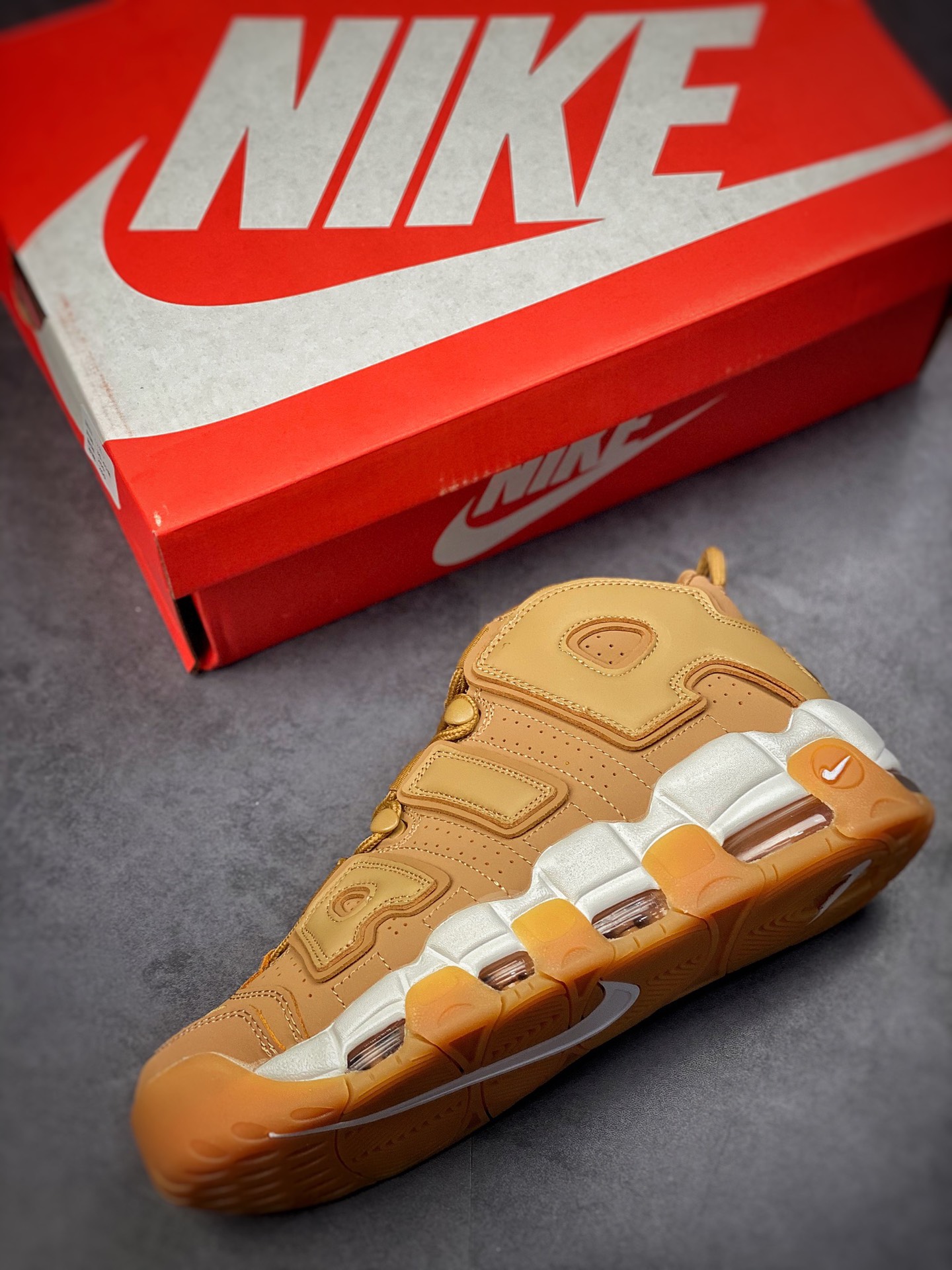 260 Air More Uptempo 小麦黄 代表着历史最高版本皮蓬 AA4060-200