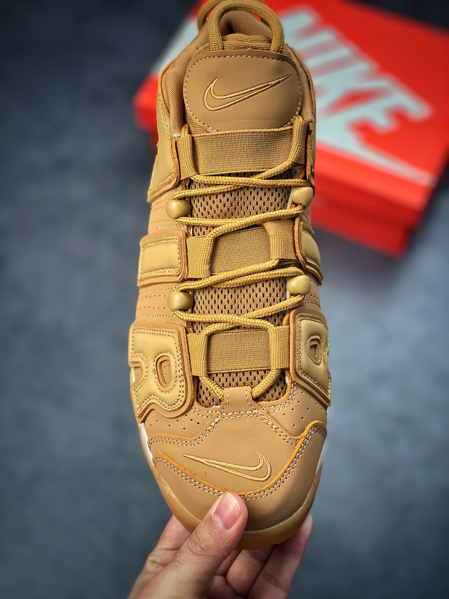 260 Air More Uptempo 小麦黄 代表着历史最高版本皮蓬 AA4060-200