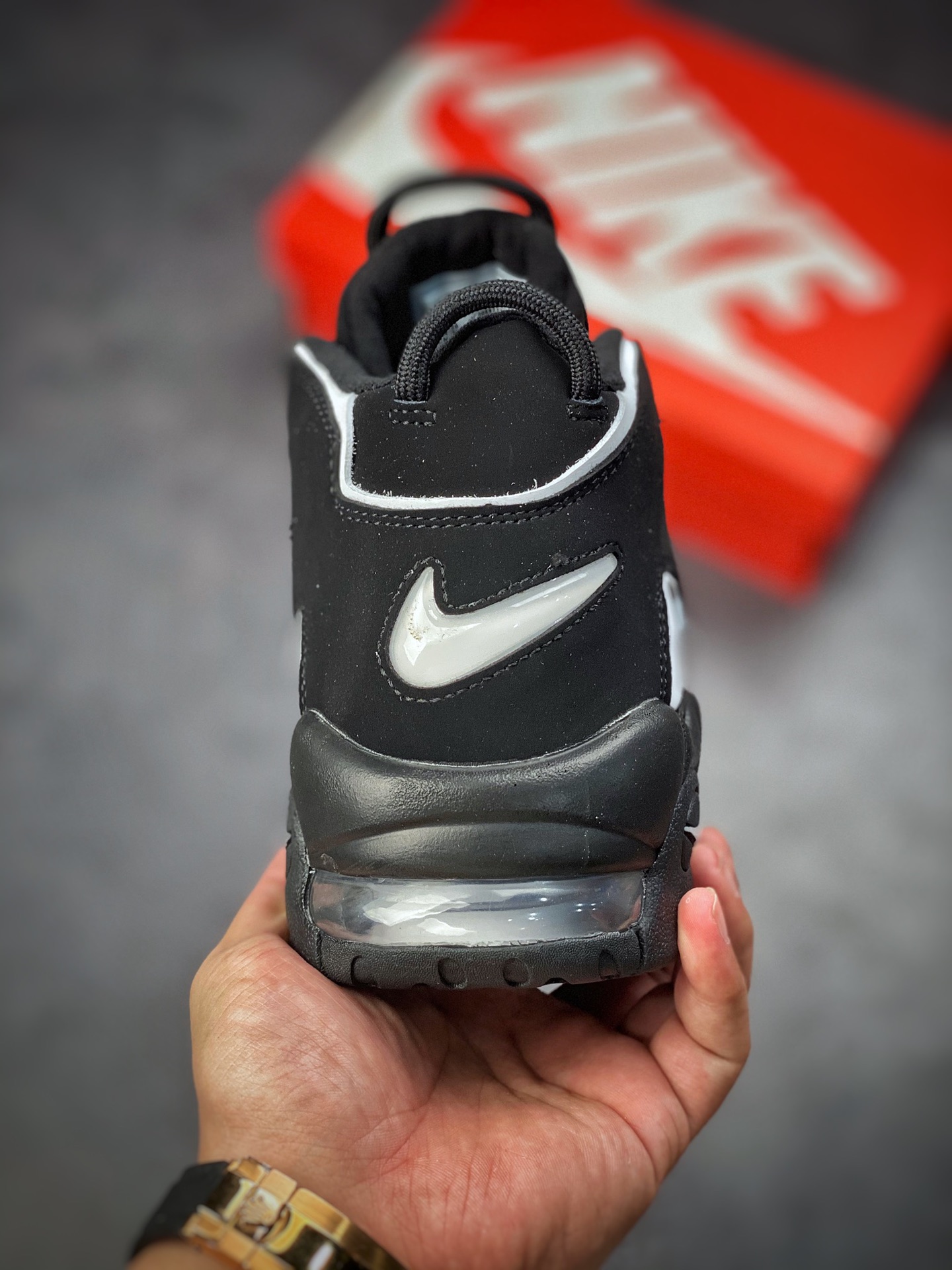 260 Air More Uptempo 黑白 代表着历史最高版本皮蓬 414962-002