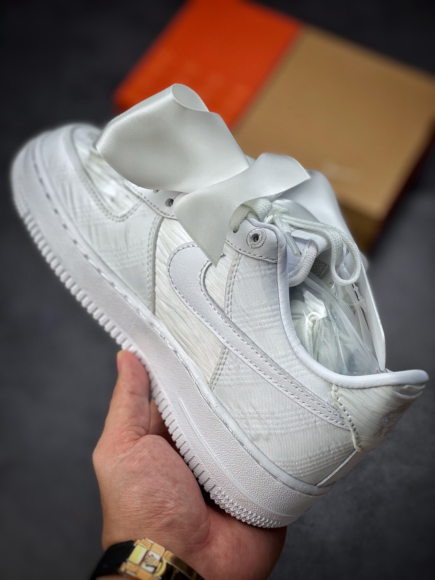 220 Nike Air Force 1 Low 07 白丝绸蝴蝶结 DV4244-111