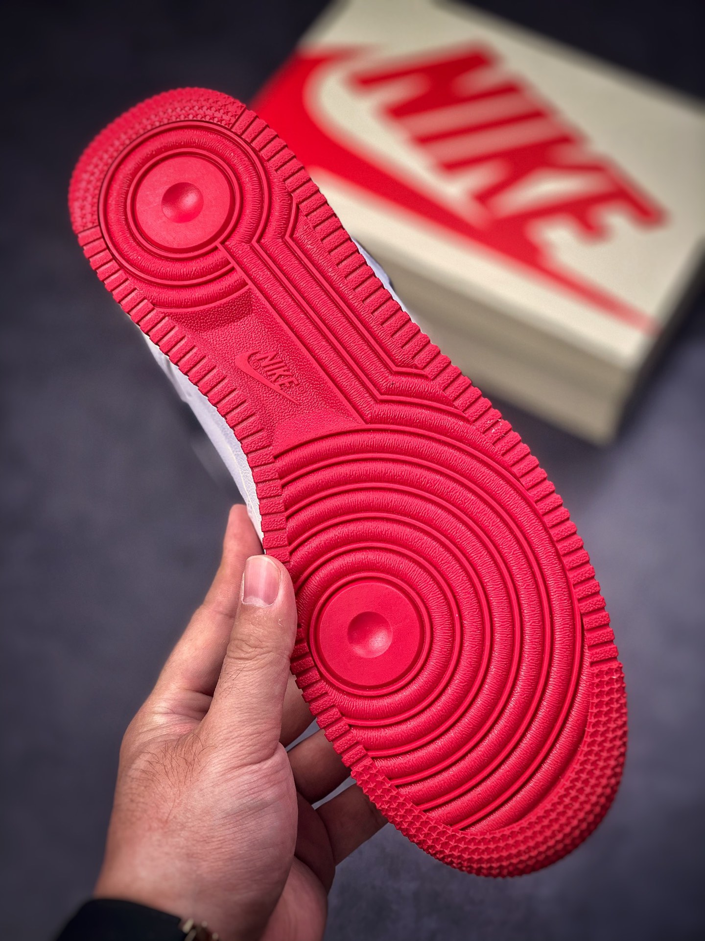 240 Nike Air Force 1 Low 07 EDG白红 AF1234-008