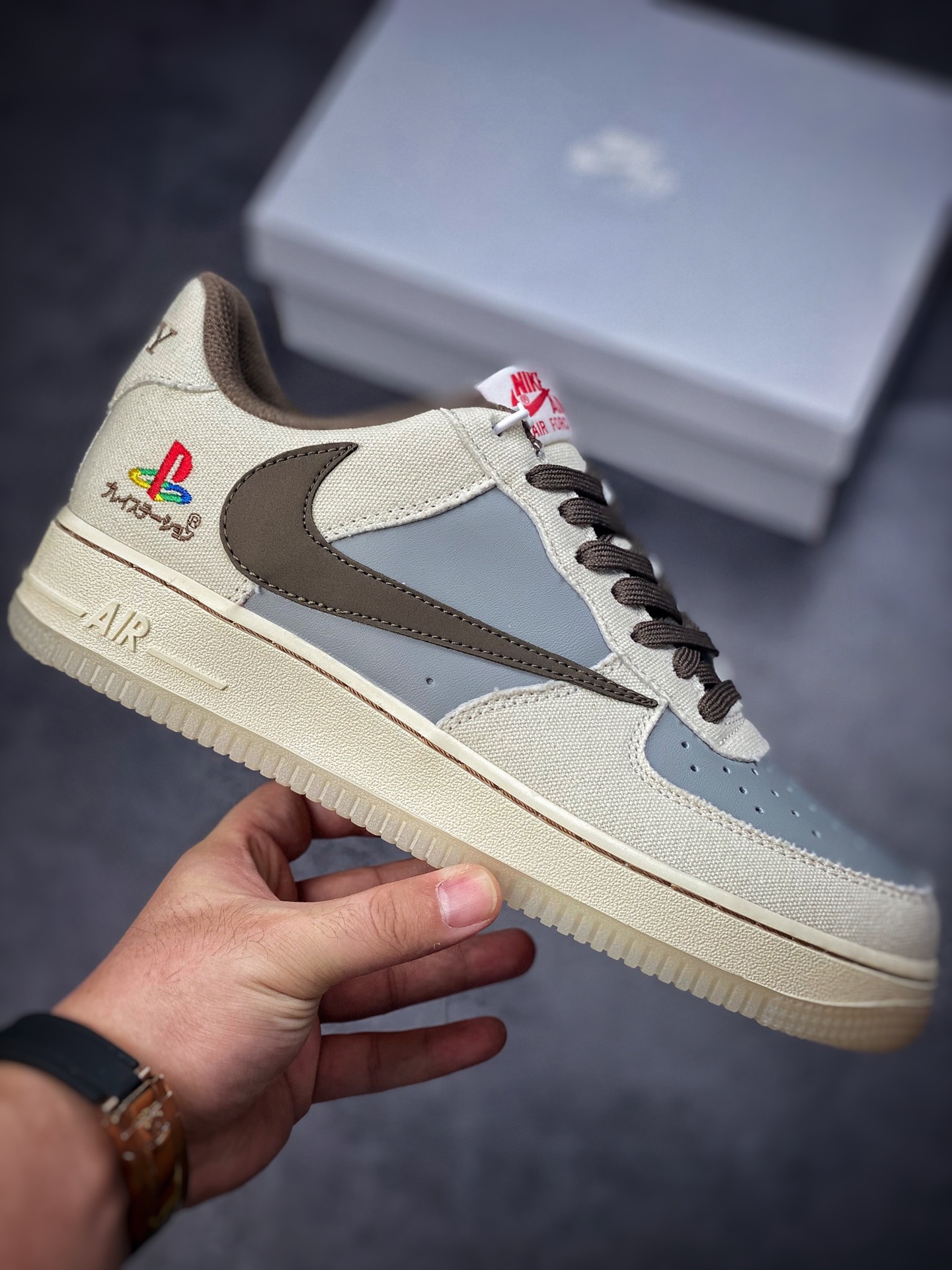 240 Nike Air Force 1 Low 07 × SONY 倒钩 BQ5826-208