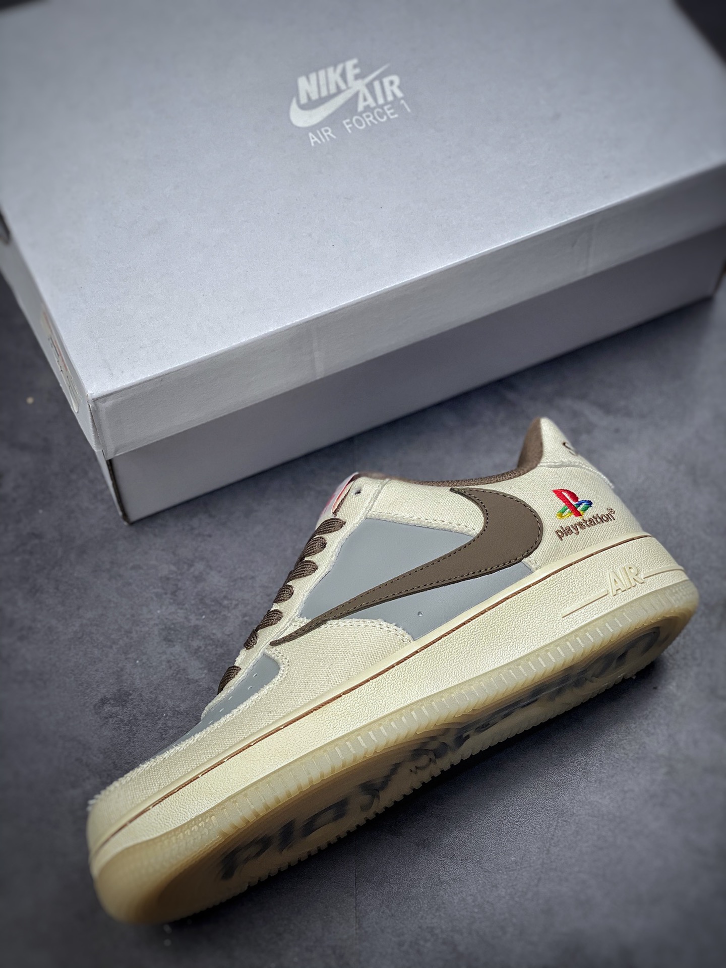 240 Nike Air Force 1 Low 07 × SONY 倒钩 BQ5826-208