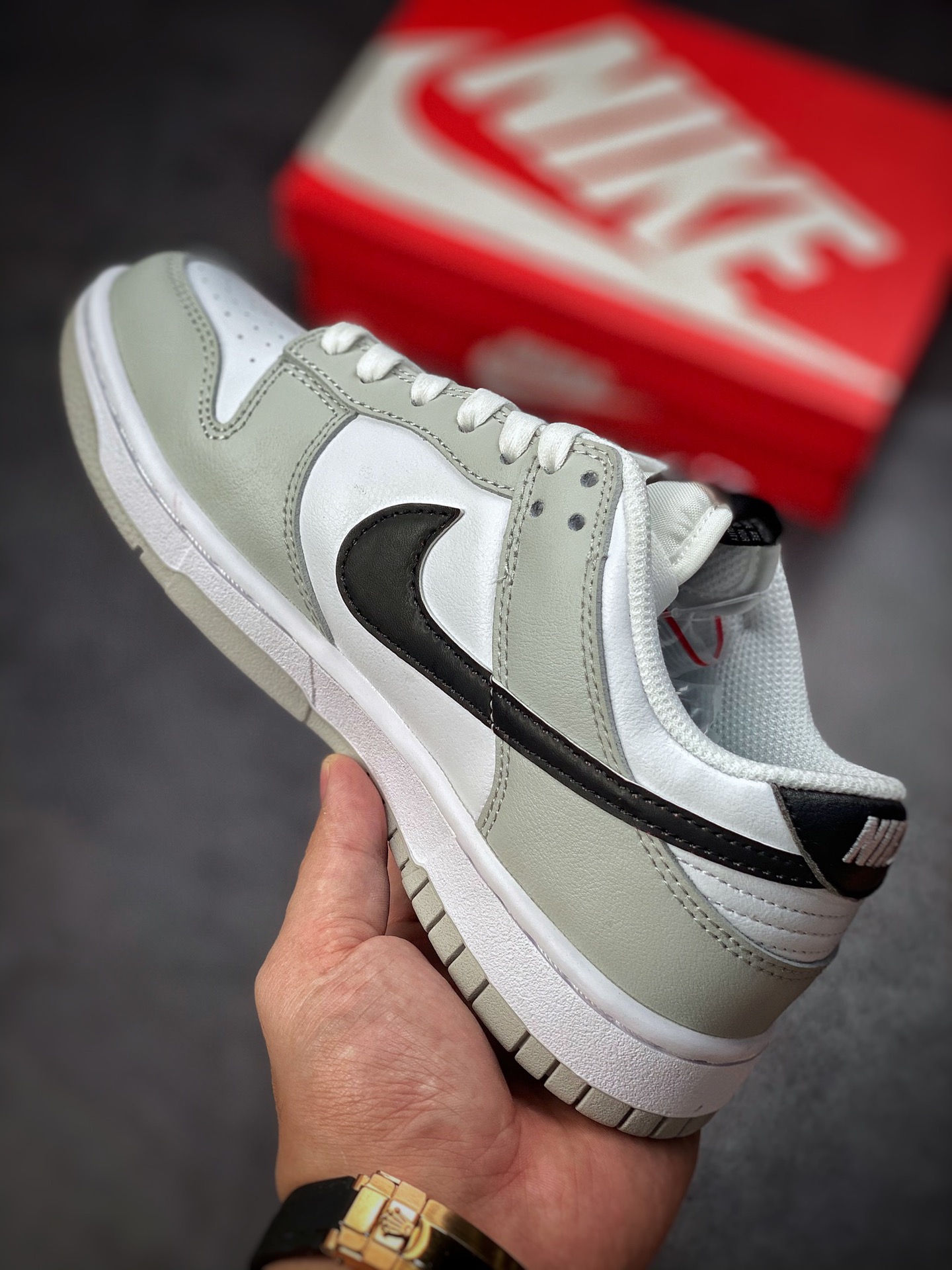 380 Nike Dunk Low SE Lottery 灰白黑 彩票大厂纯原出品 DR9654-001