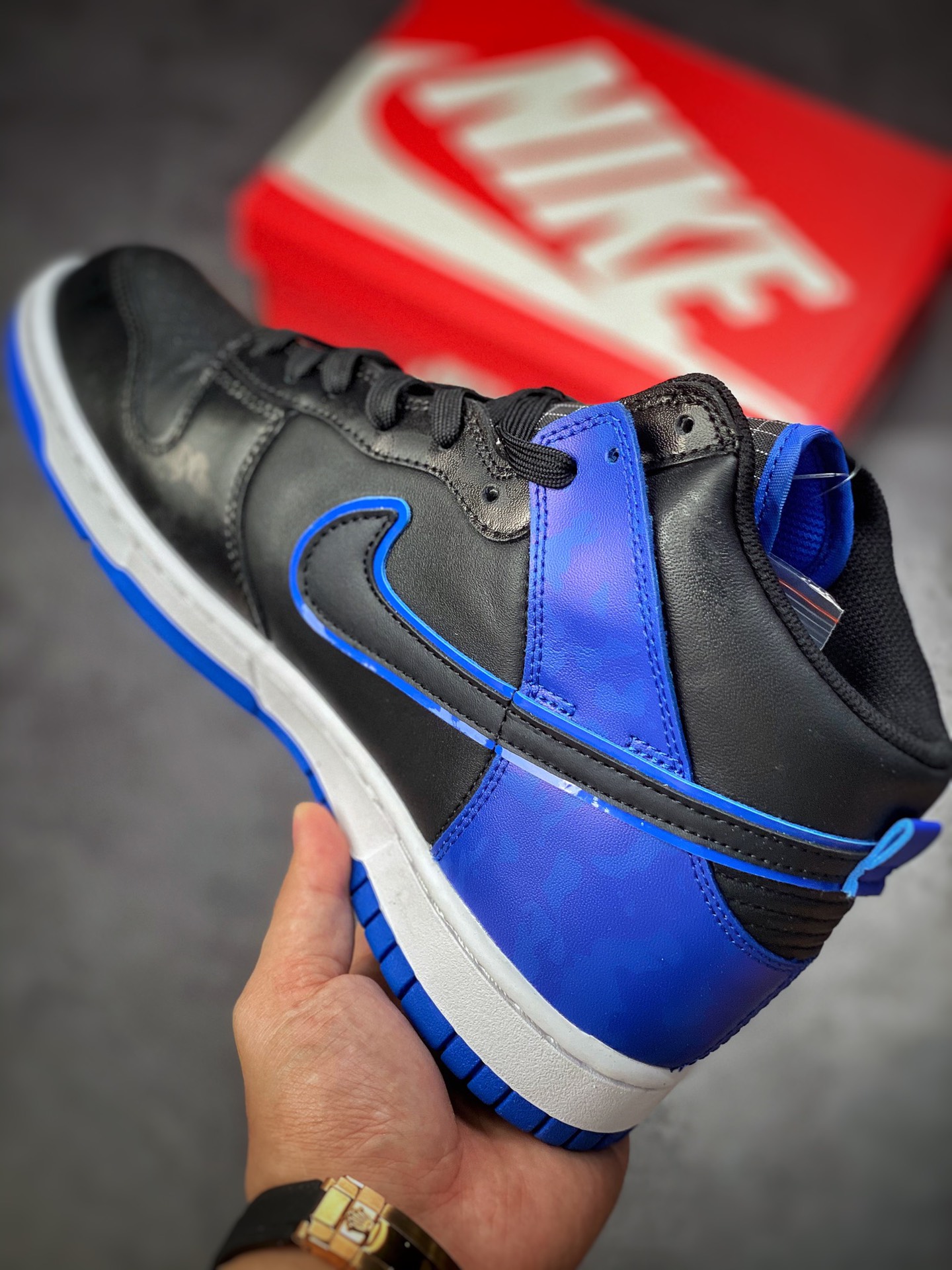 380 Nike SB Dunk High”Blue Camo” 黑蓝迷彩 DD3359-001-莆田鞋,莆田鞋货源,高仿鞋,高仿鞋货源,安福档口,莆田高仿鞋,莆田鞋批发,高仿鞋批发,莆田高仿运动鞋,高仿运动鞋,莆田运动鞋 380 Nike SB Dunk High”Blue Camo” 黑蓝迷彩 DD3359-001