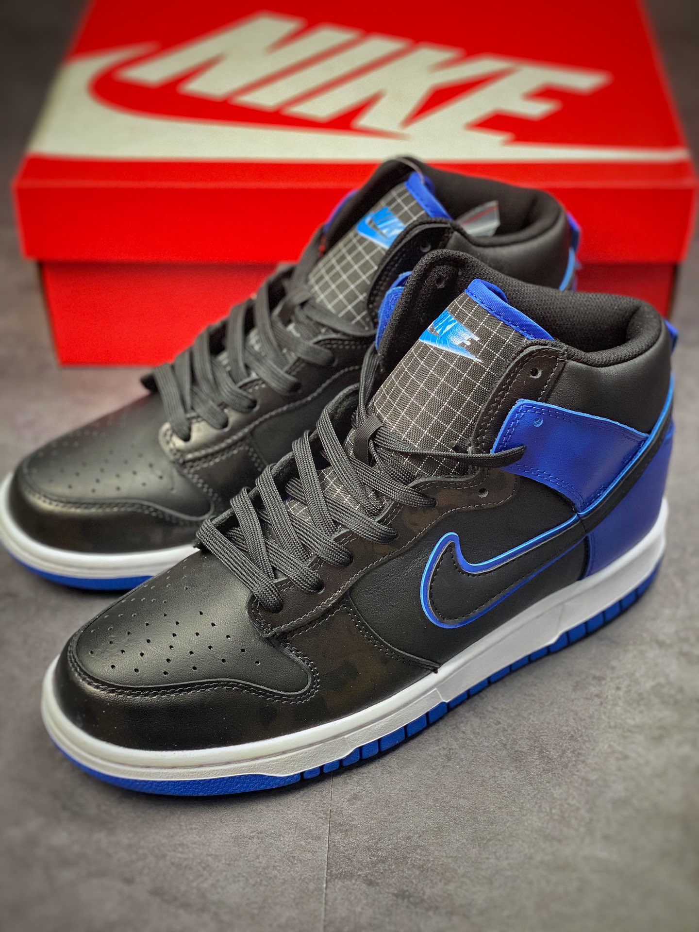 380 Nike SB Dunk High”Blue Camo” 黑蓝迷彩 DD3359-001-莆田鞋,莆田鞋货源,高仿鞋,高仿鞋货源,安福档口,莆田高仿鞋,莆田鞋批发,高仿鞋批发,莆田高仿运动鞋,高仿运动鞋,莆田运动鞋 380 Nike SB Dunk High”Blue Camo” 黑蓝迷彩 DD3359-001