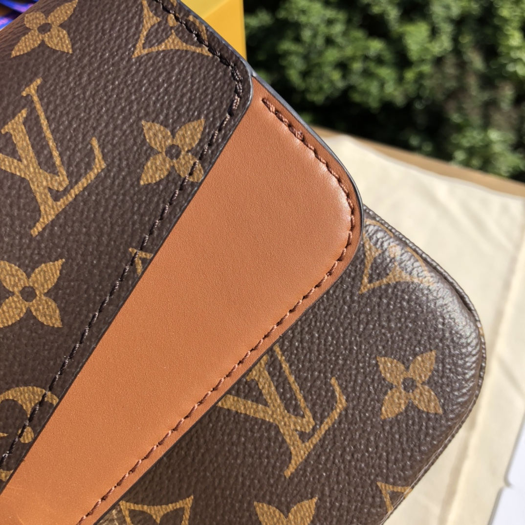 🌼 m46127尺寸24.5×15×6.5渠道特供2022 春季推出LV Marceau 链条包，以玲珑