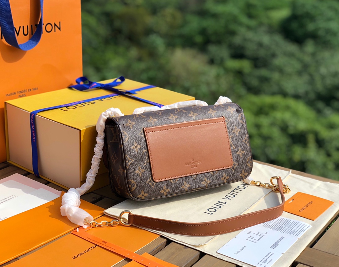 🌼 m46127尺寸24.5×15×6.5渠道特供2022 春季推出LV Marceau 链条包，以玲珑