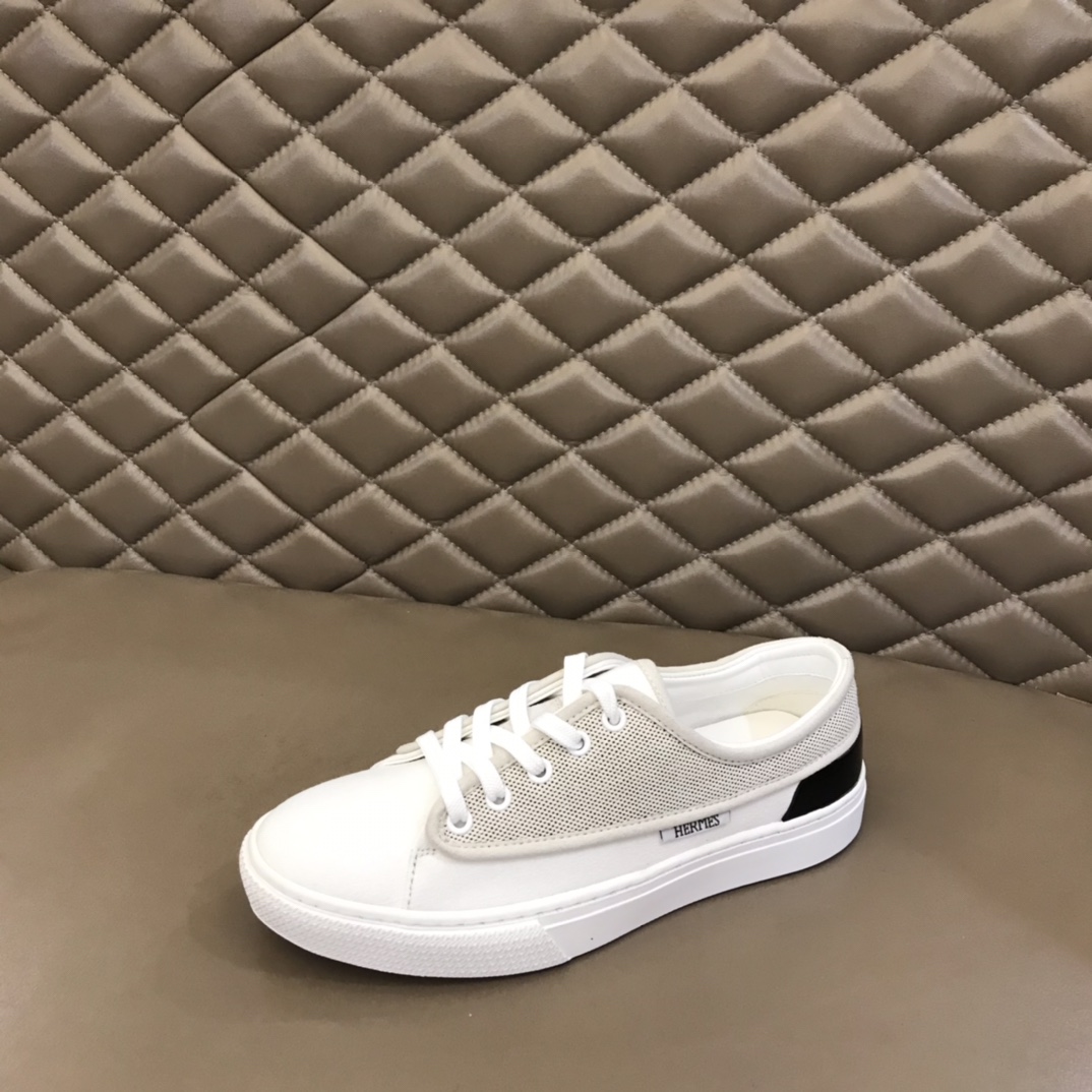 Hermes爱马仕   内里鞋垫均进口小牛皮高端男士休闲鞋