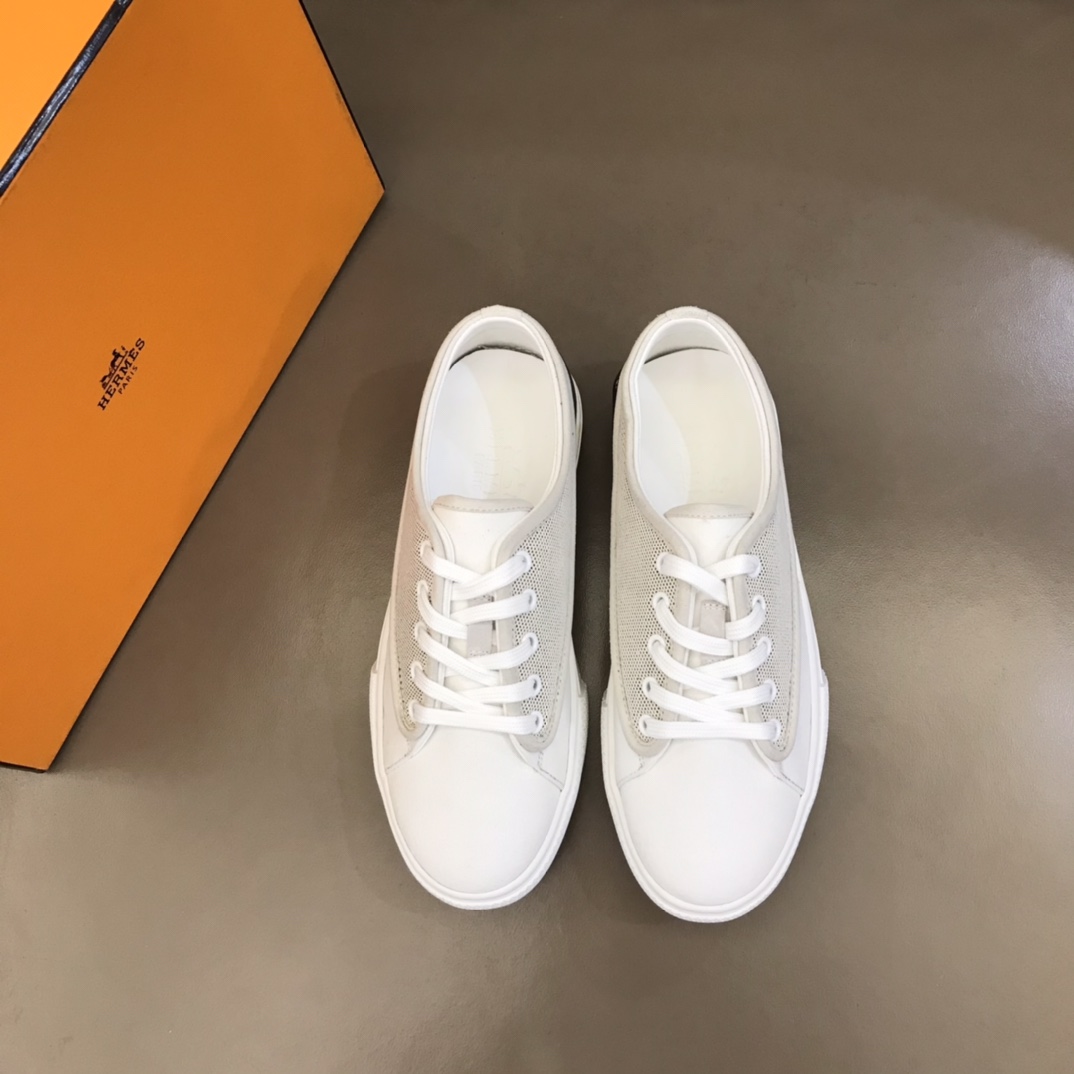 Hermes爱马仕   内里鞋垫均进口小牛皮高端男士休闲鞋