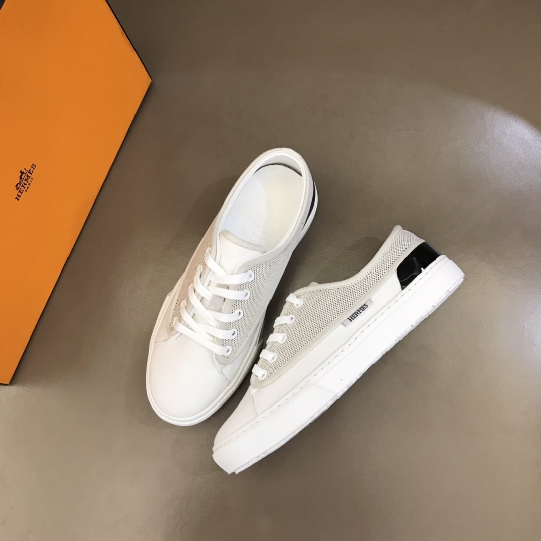 Hermes爱马仕   内里鞋垫均进口小牛皮高端男士休闲鞋