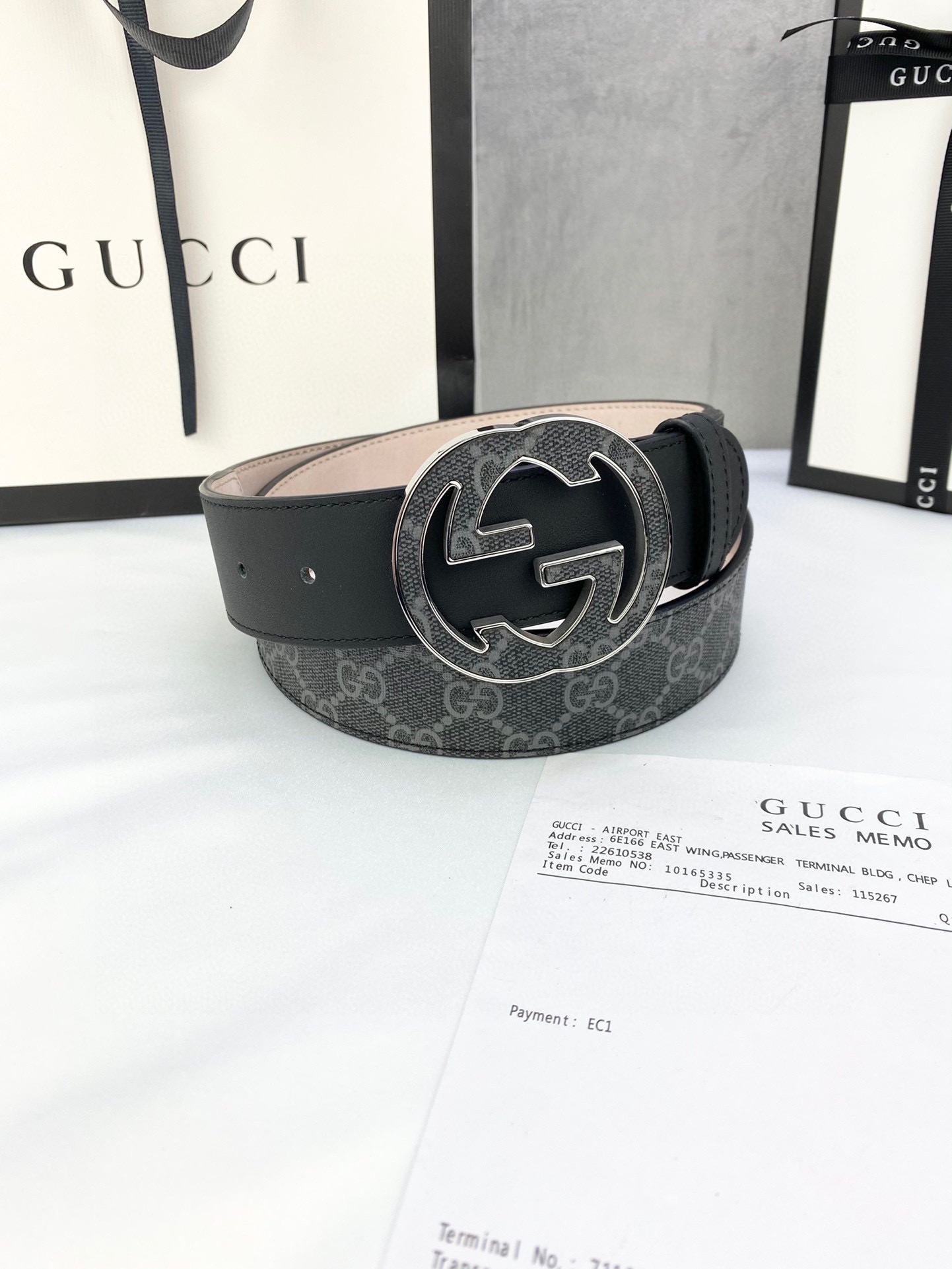 宽度4.0cmgucci这款腰带在2