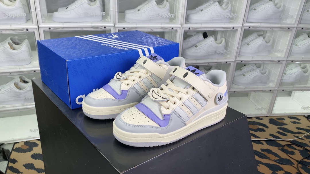 [Adidas Originals Series]Adidas Clover OriginalsForum84Low Rome series velcro
