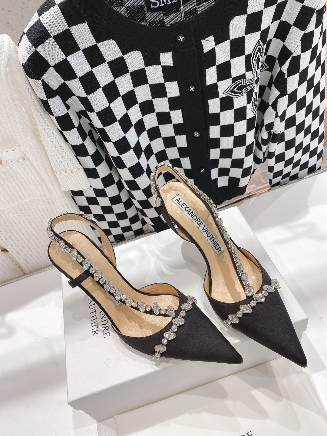AlexandreVuthier Crystal Shoes Offer: $725, Custom Italian Leather, 8.5CM Heel - 图片 4