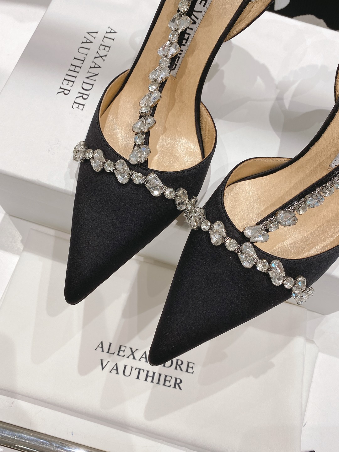 AlexandreVuthier Crystal Shoes Offer: $725, Custom Italian Leather, 8.5CM Heel - 图片 8