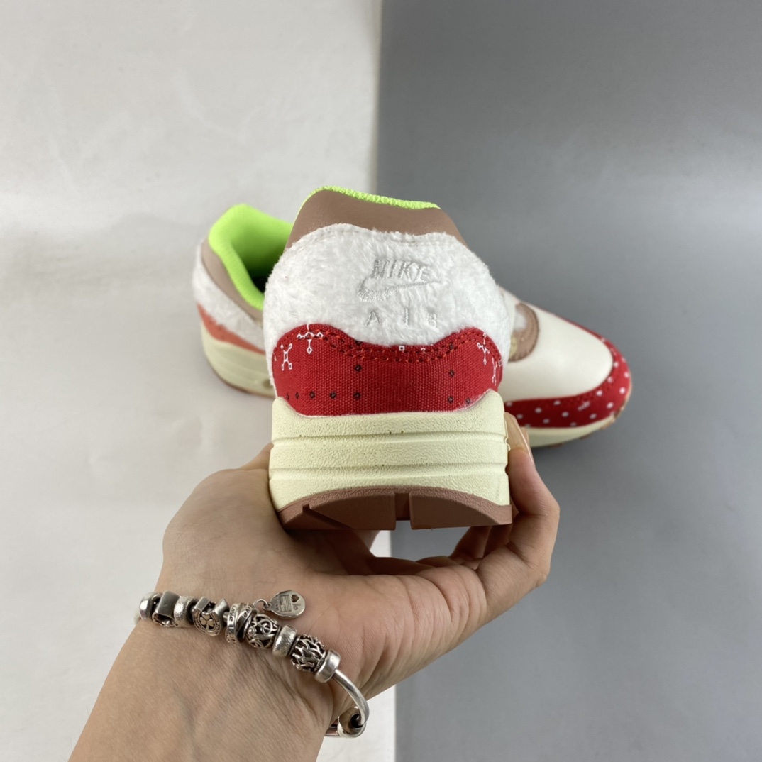 P240  Nike Air Max 1 Prm ”Best Friend” 田园犬主题 半掌气垫复古跑步鞋 DR2553-111