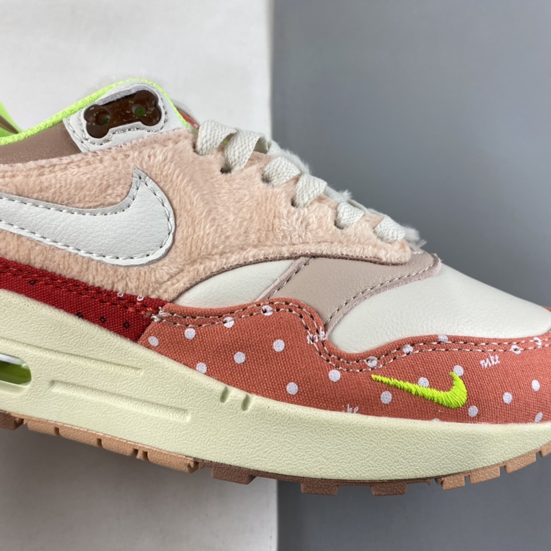 P240  Nike Air Max 1 Prm ”Best Friend” 田园犬主题 半掌气垫复古跑步鞋 DR2553-111