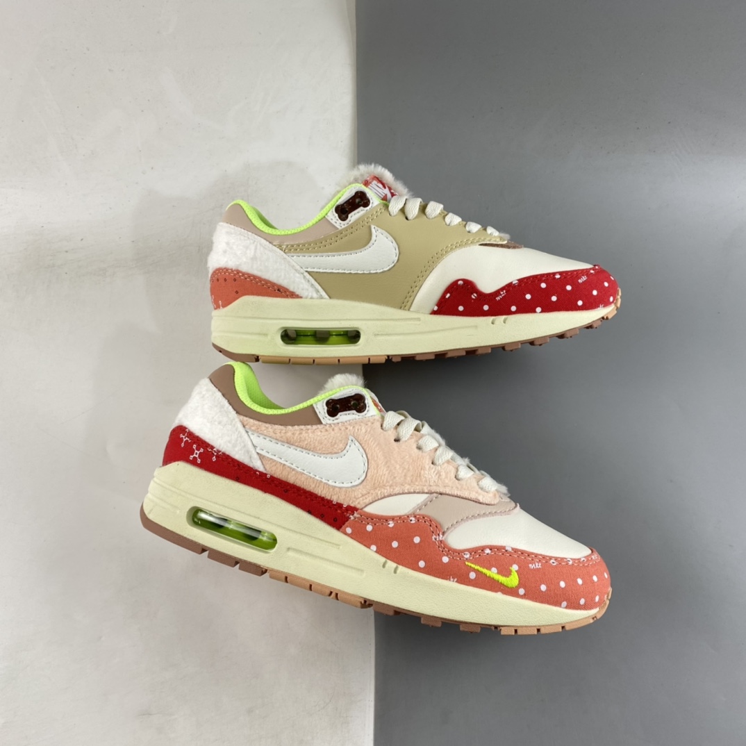 P240  Nike Air Max 1 Prm ”Best Friend” 田园犬主题 半掌气垫复古跑步鞋 DR2553-111
