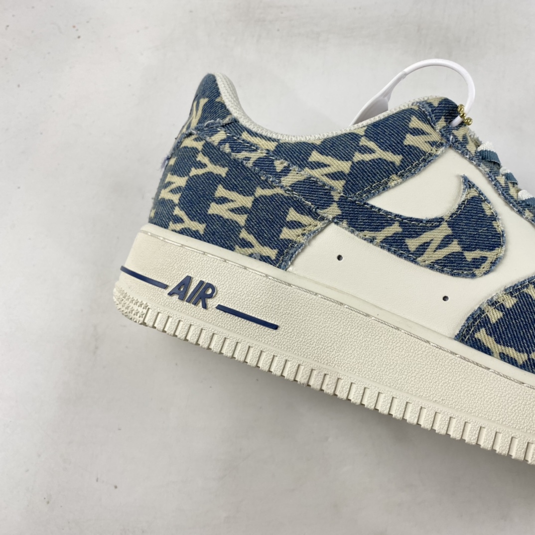 P240  MLB x Nike Air Force 1’07 Low 联名款 水洗丹宁 空军一号低帮休闲板鞋 CW1888-602