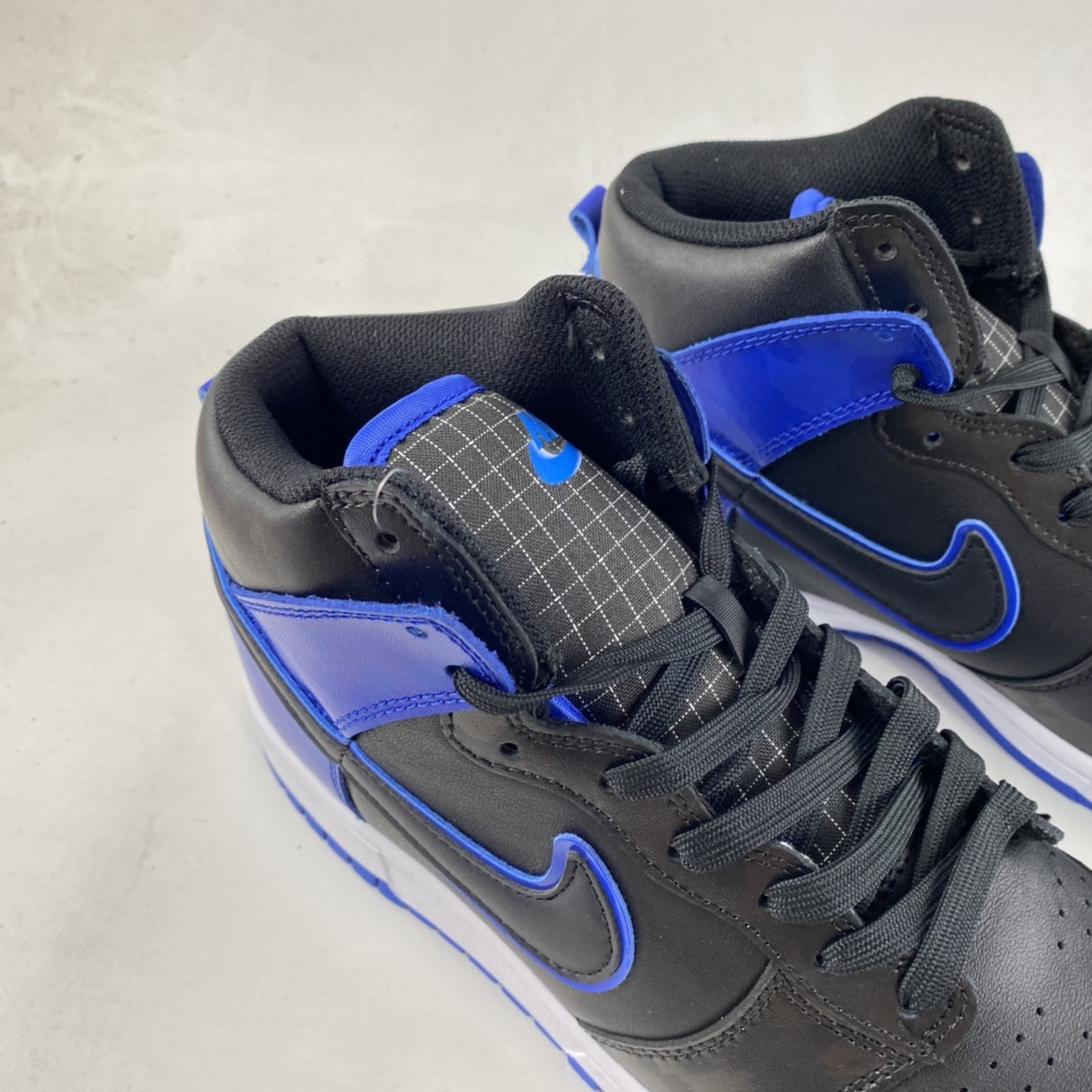 P400  Nike SB Dunk High”Blue Camo” 黑蓝迷彩 SB扣篮系列高帮休闲运动滑板板鞋 DD3359-001