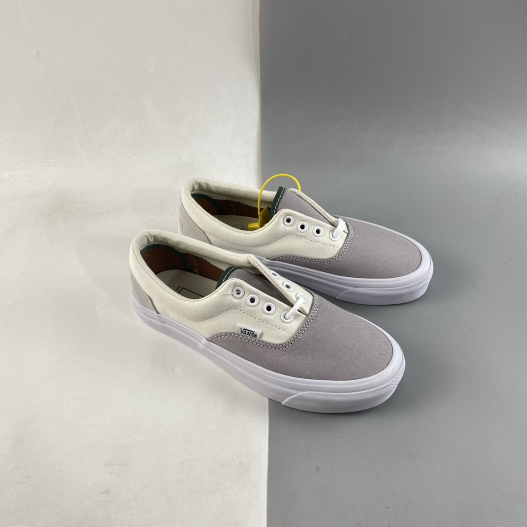 Vans Era 95 DX white and gray stitching low-top casual vulcanized board shoes VANSBESTFRIEND1