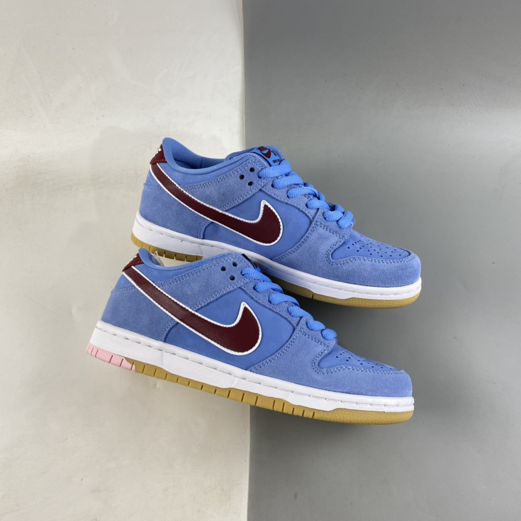P300  Nike SB Dunk Low ”Phillies” 泡泡糖系列 SB低帮运动休闲板鞋 DQ4040-400
