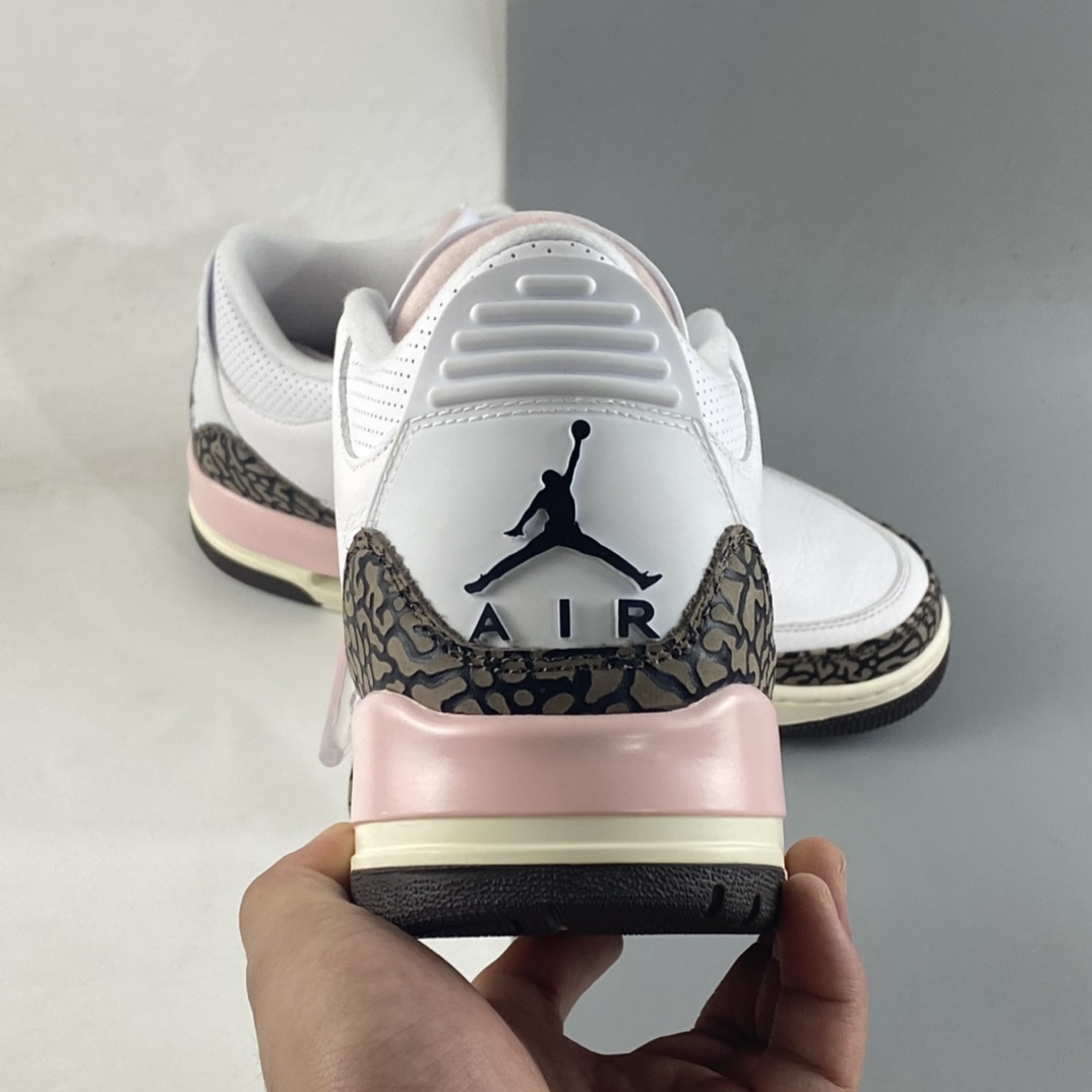 P380    Air Jordan 3 “Atmosphere” AJ3 乔丹3代篮球鞋 CK9246-102
