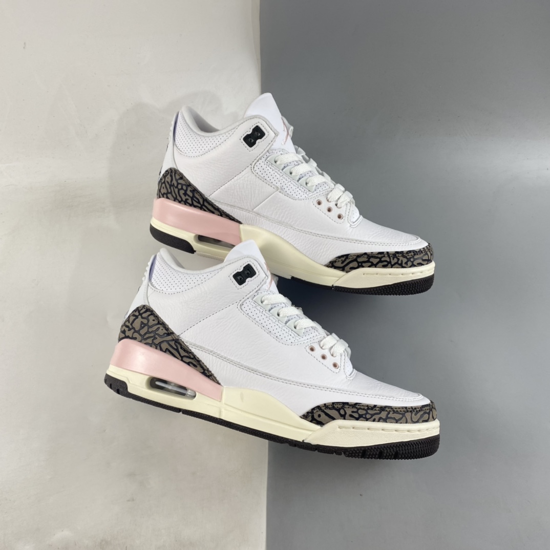 P380    Air Jordan 3 “Atmosphere” AJ3 乔丹3代篮球鞋 CK9246-102