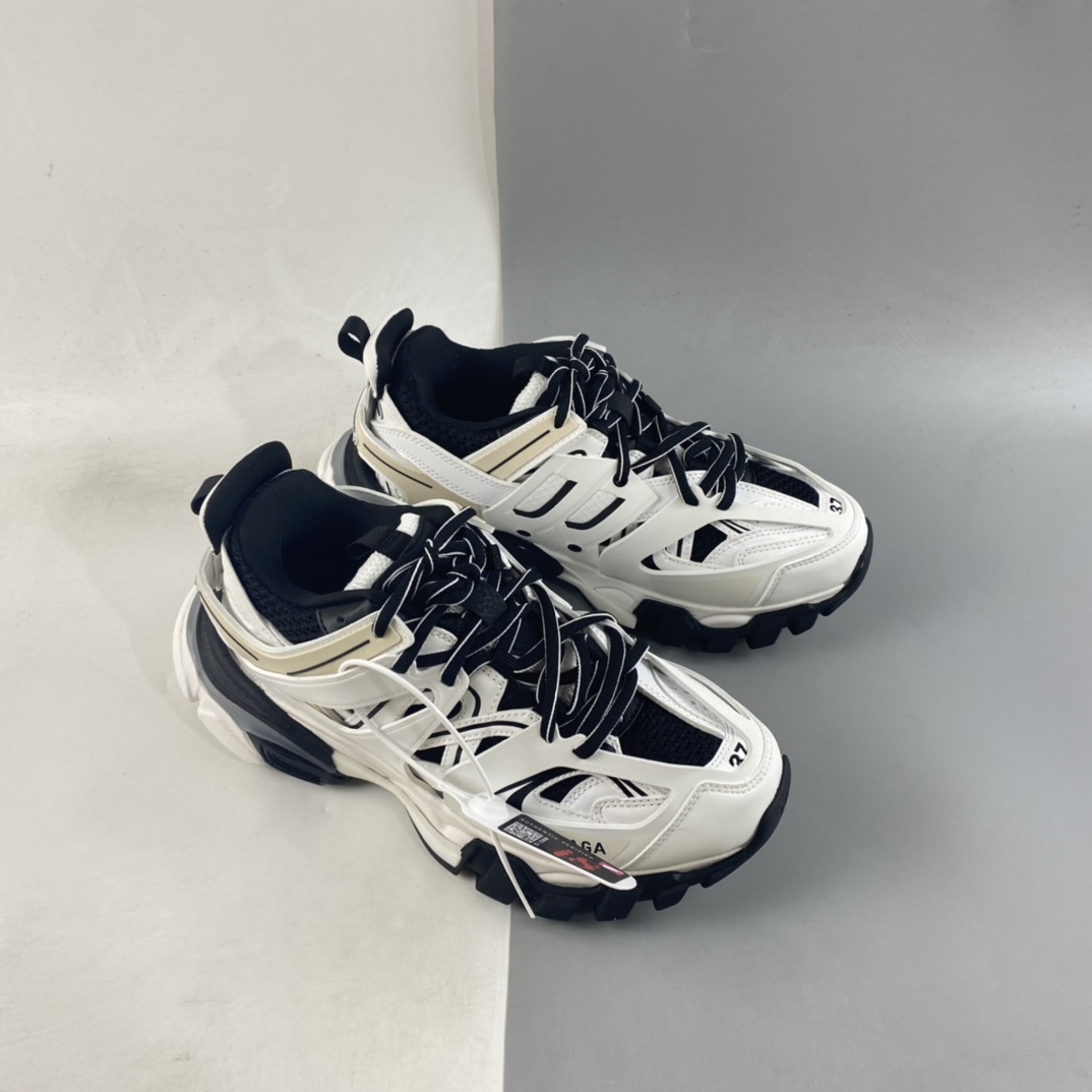 Balenciaga Sneaker Tess s.Gomma Res BI ALV/TIS EFF NUBUK/TIS E Balenciaga 2020 Official Latest Color Matching Trend Running Shoes W3NH37261