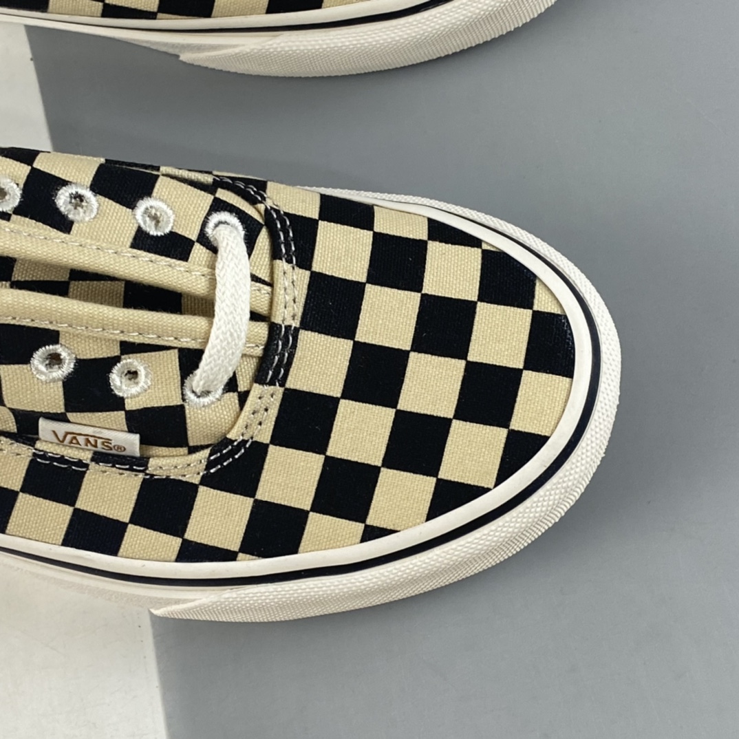 Vans Og Authentic L Environmental Series Checkerboard Low-Top Sneakers VN0A4BV96Z6