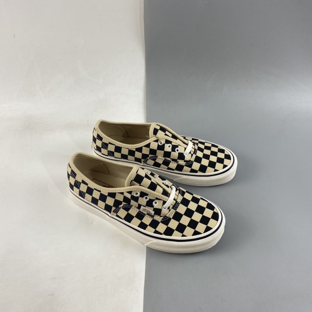 Vans Og Authentic L Environmental Series Checkerboard Low-Top Sneakers VN0A4BV96Z6