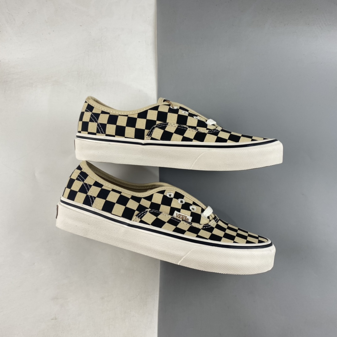 Vans Og Authentic L Environmental Series Checkerboard Low-Top Sneakers VN0A4BV96Z6