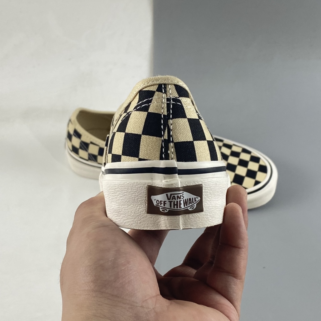 Vans Og Authentic L Environmental Series Checkerboard Low-Top Sneakers VN0A4BV96Z6