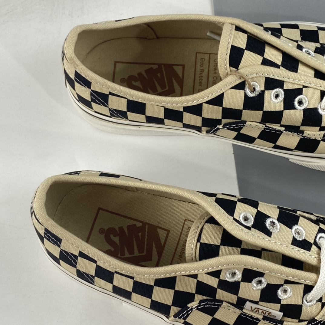 Vans Og Authentic L Environmental Series Checkerboard Low-Top Sneakers VN0A4BV96Z6