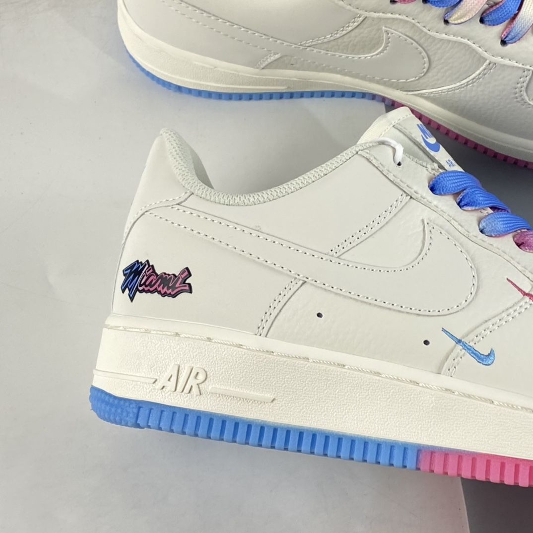 P260  Nike Air Force 1’07 Low 米粉蓝 迈阿密城市限定 板鞋 KU0902-112